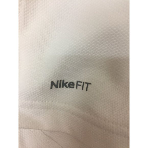 Nike Jersey Size M Beavers White Nike Fit Dry Short Sleeves Button Down - Picture 7 of 14